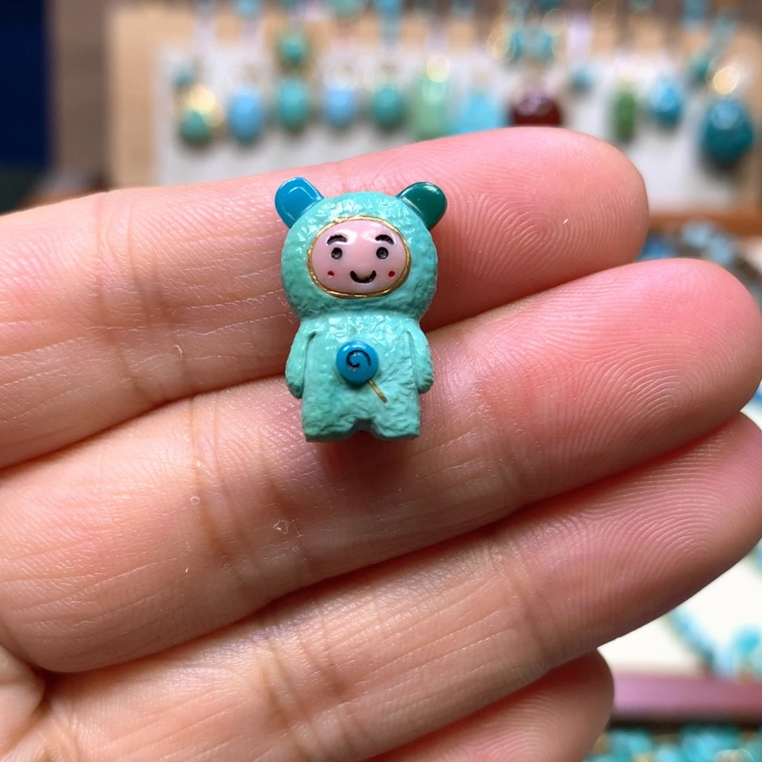 绿松石未镶嵌配饰