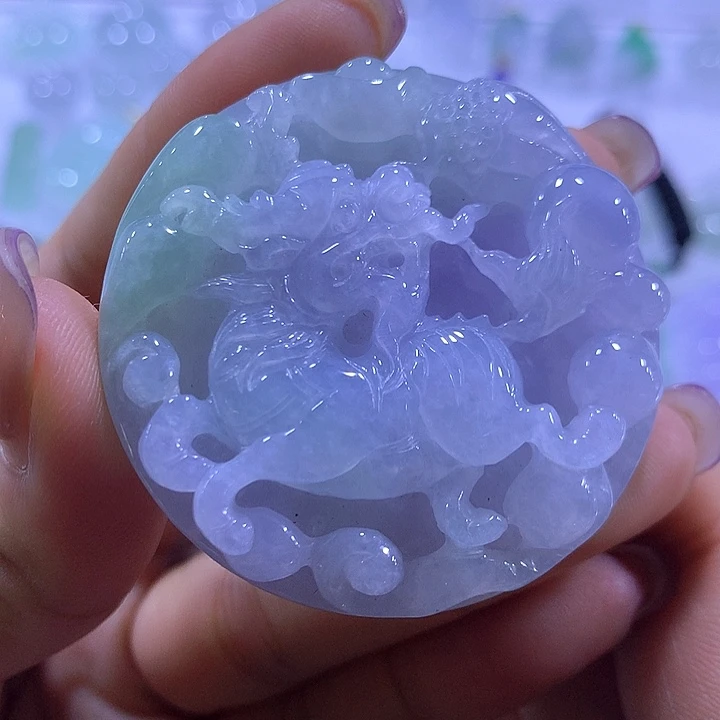 翡翠未镶嵌颈饰天然翡翠Ａ货吊坠