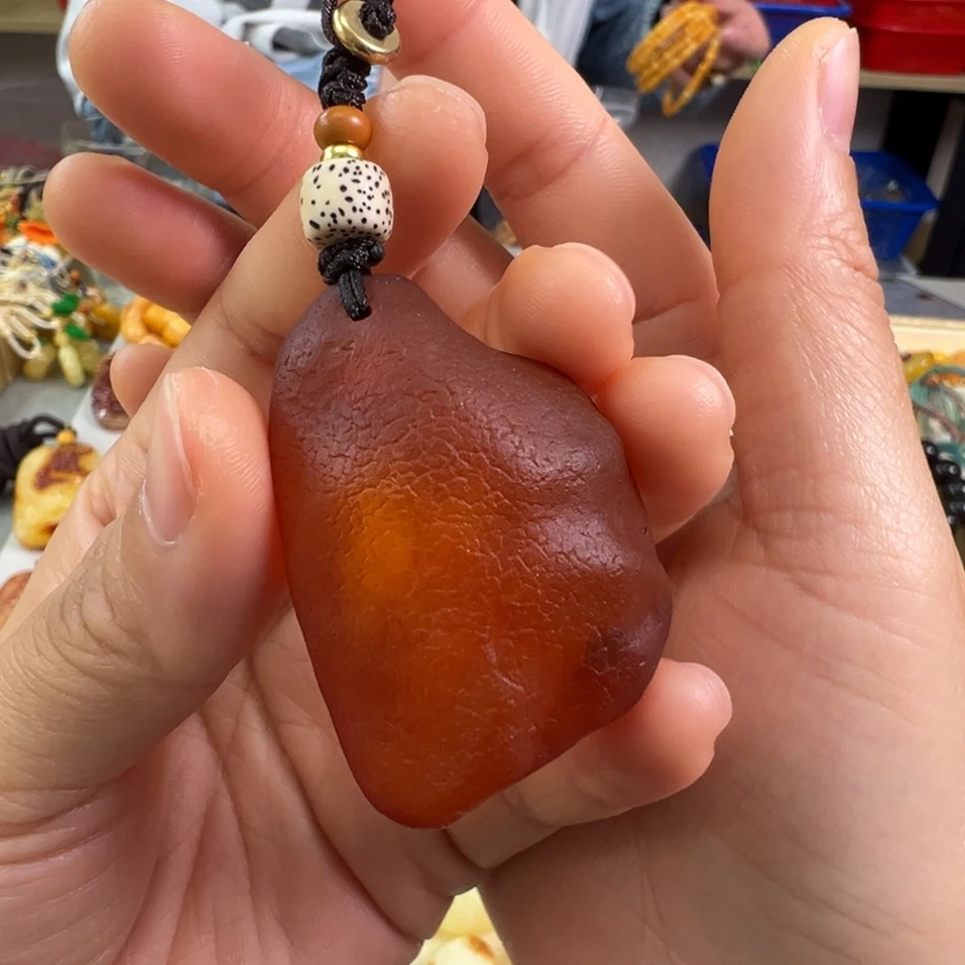 蜜蜡裸石未镶嵌琥珀