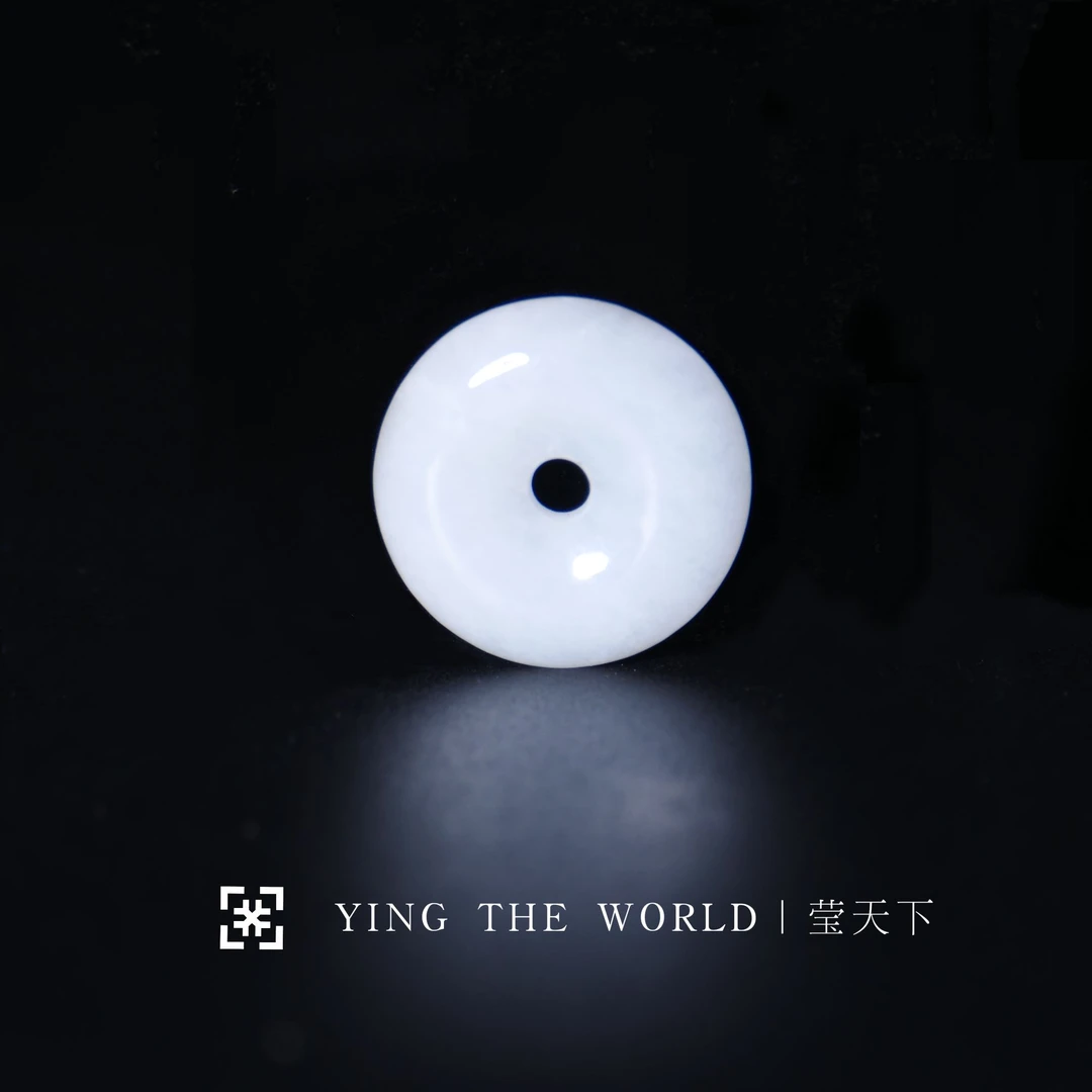 缅甸翡翠平安扣（天然翡翠多样性发货介意勿拍）