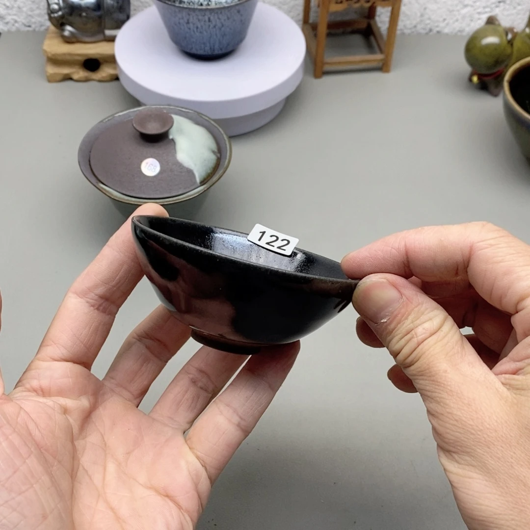 茶盏建盏主人杯漂亮122