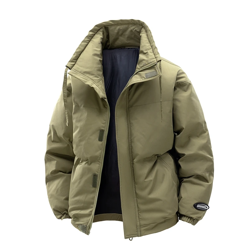 707-3D暖光 2025冬季新款复古保暖面包服棉衣男秋冬季巨好看的外