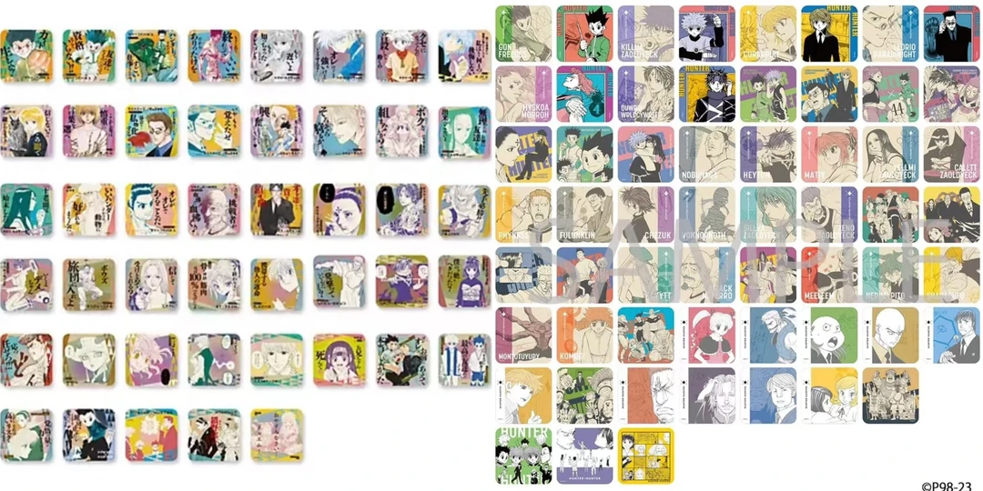 【代拆/正版日谷】国现盲抽 全职猎人 js原画杯垫 一弹 二弹