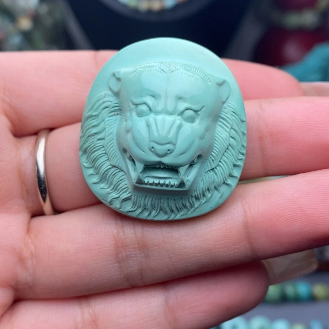 未镶嵌绿松石珠宝奇石