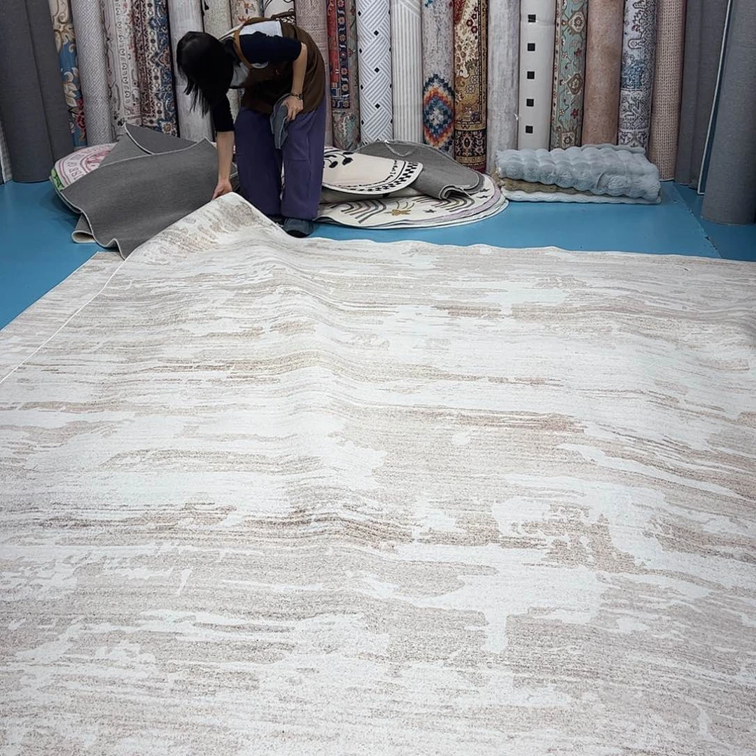 混纺271×398误差正负1-3厘米加厚棉布底仿羊绒微瑕