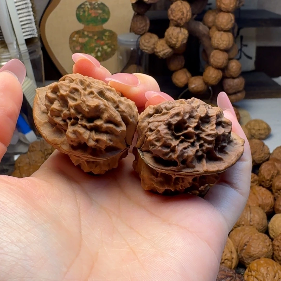 把件文玩核桃毒蟾37.5