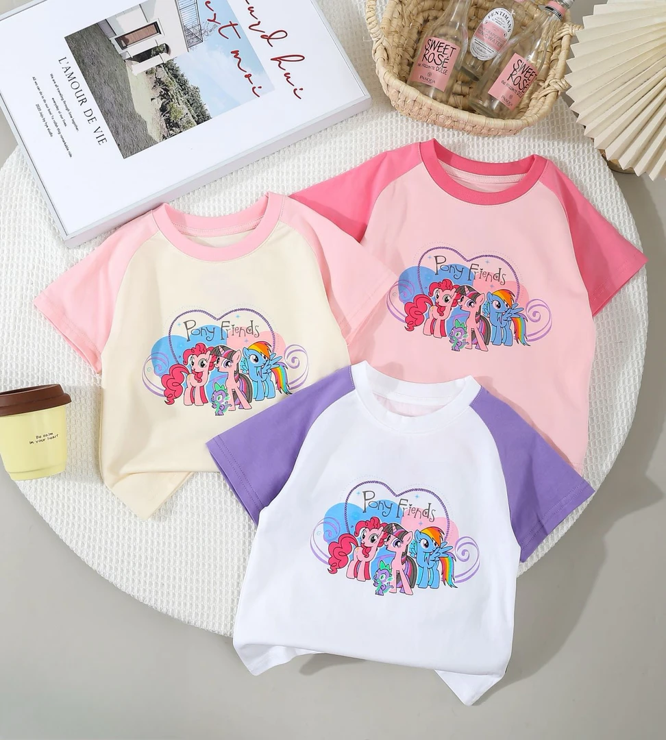 时尚百搭高品质夏季儿童短袖（编码 001-013）