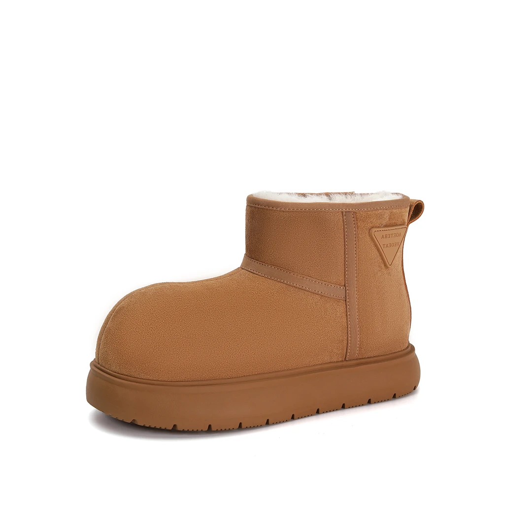 【淘爱朵●现货】时尚厚底增高3cm潮流百搭女士雪地靴 1720