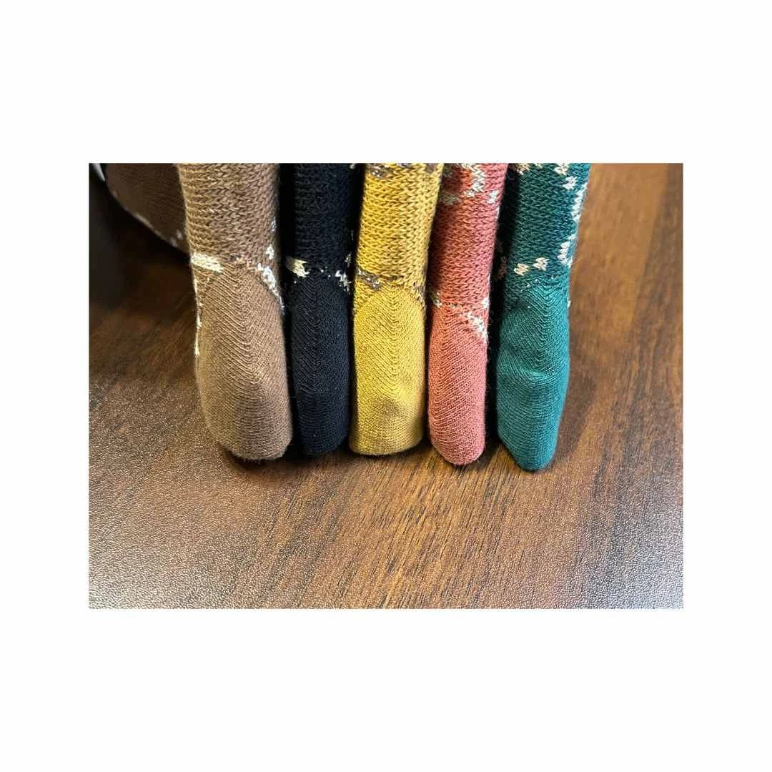 W10 G经典百搭五件套袜子