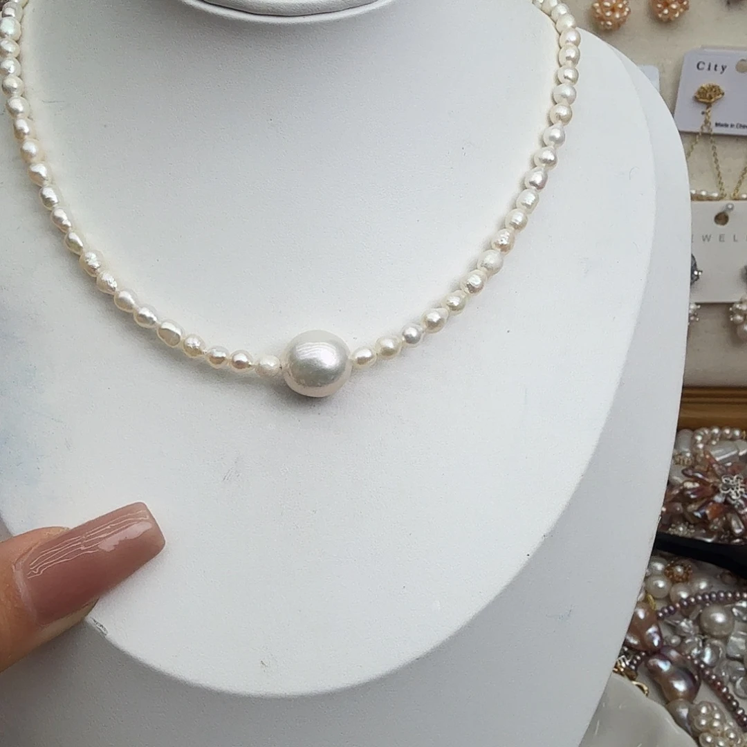 淡水珍珠颈饰未镶嵌