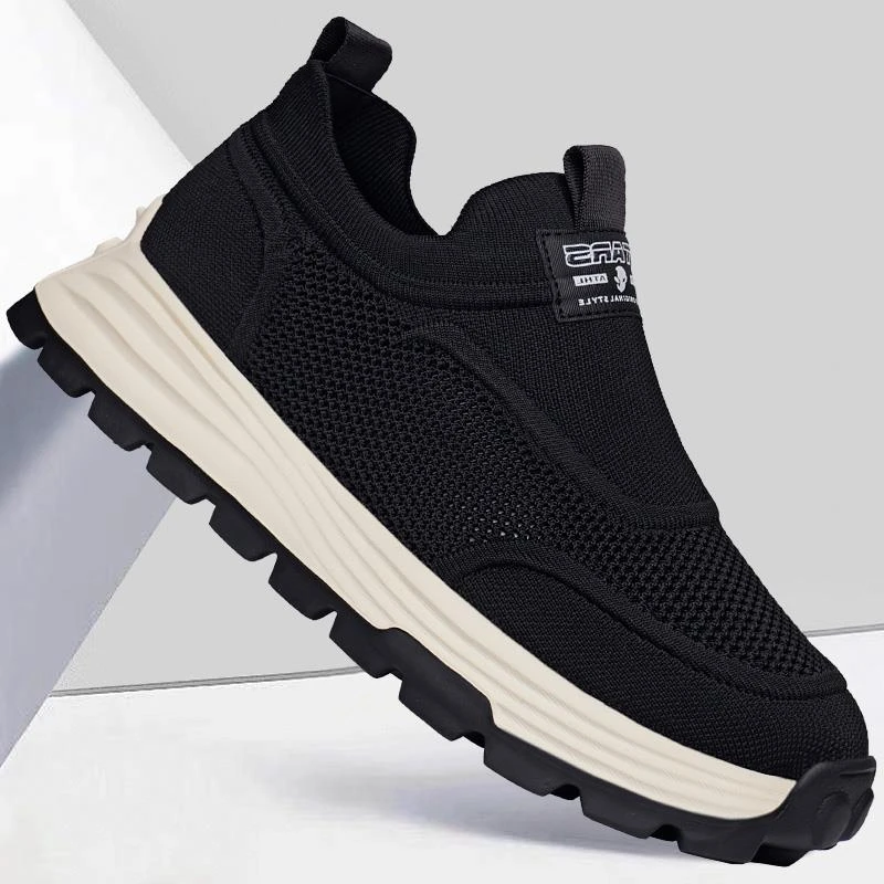 lousie segla/路易圣戈希男鞋夏季2025新款休闲一脚蹬飞织