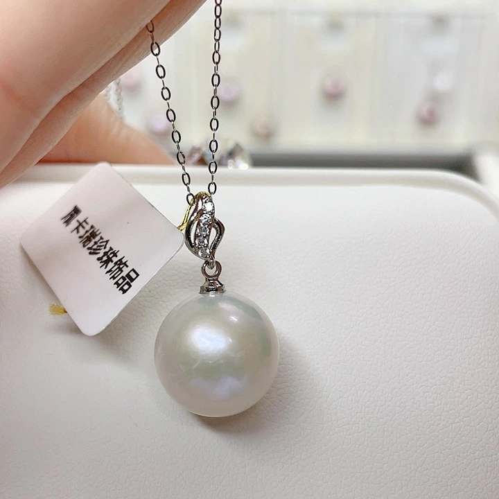 淡水珍珠吊坠(赠链)合金