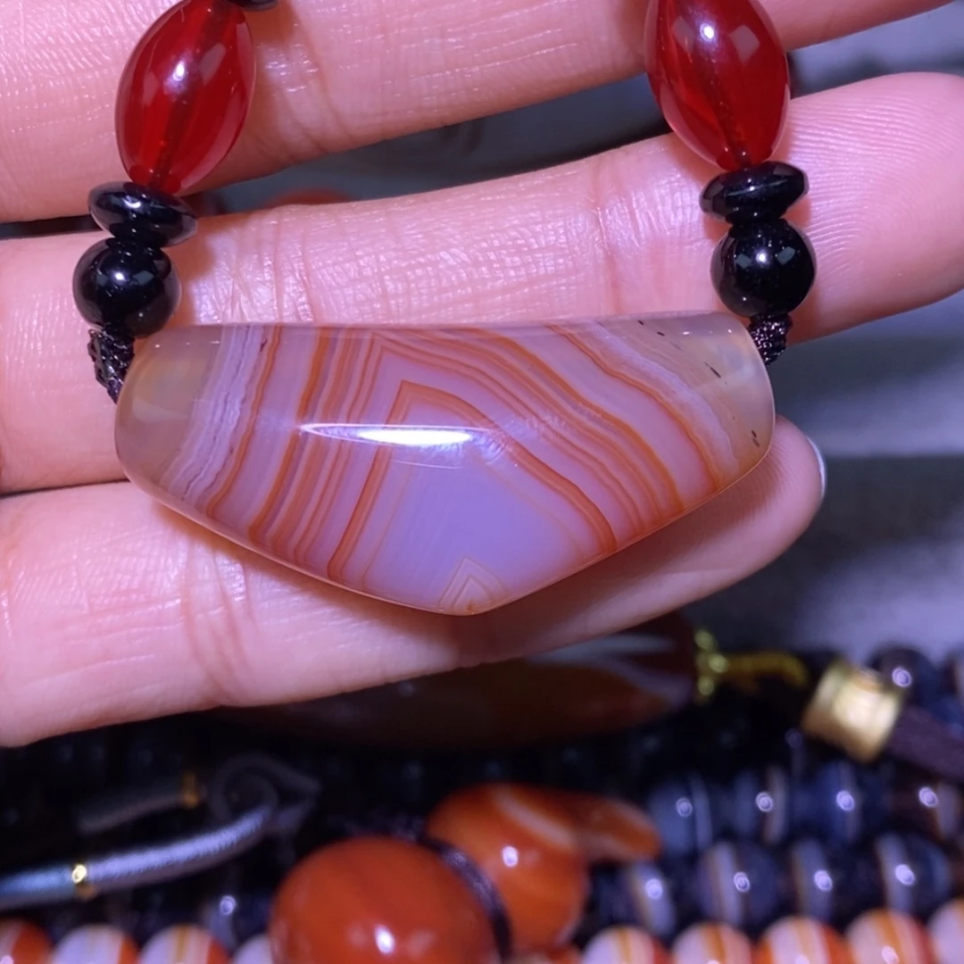 玛瑙/玉髓未镶嵌颈饰