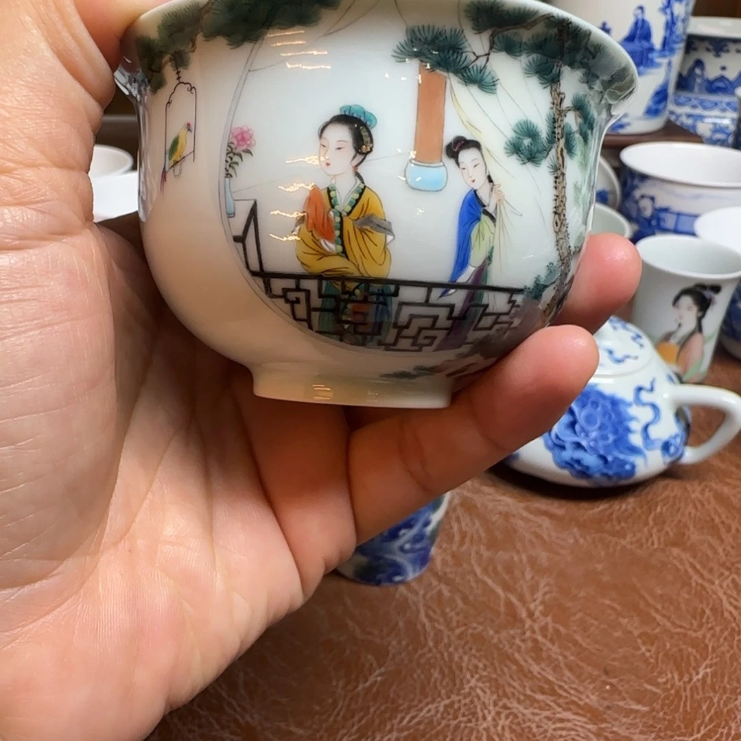 摆件陶今天晚上的月亮很圆
