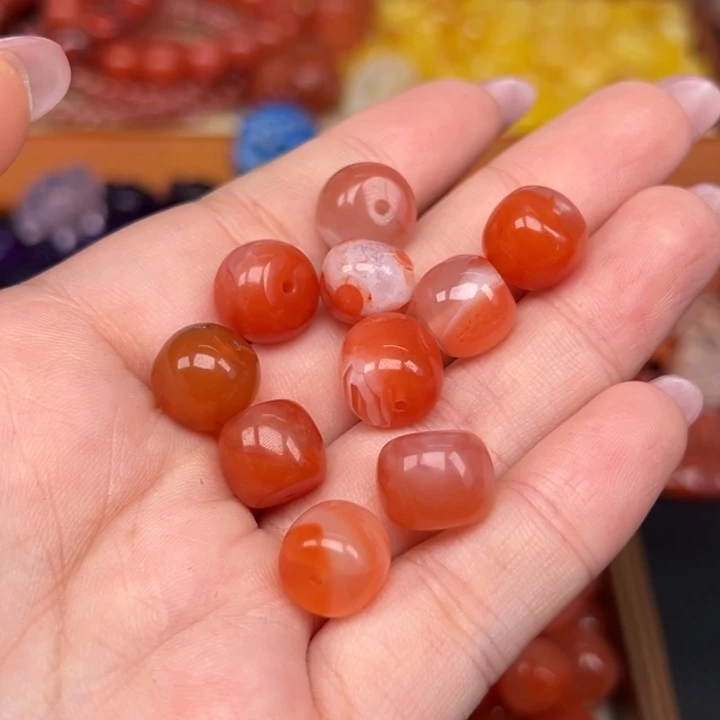 南红玛瑙未镶嵌吊坠(不含链)