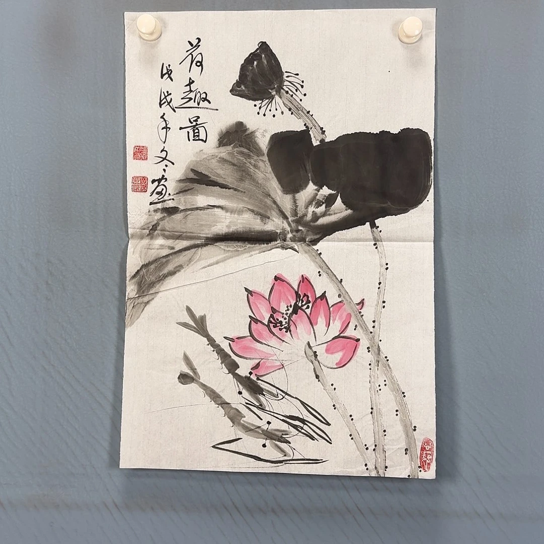 国画68 牡丹一如你初来乍