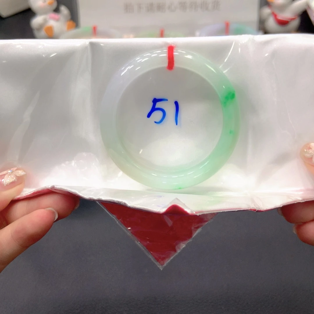 【闪购商品】翡翠手镯未镶嵌51正5号链接