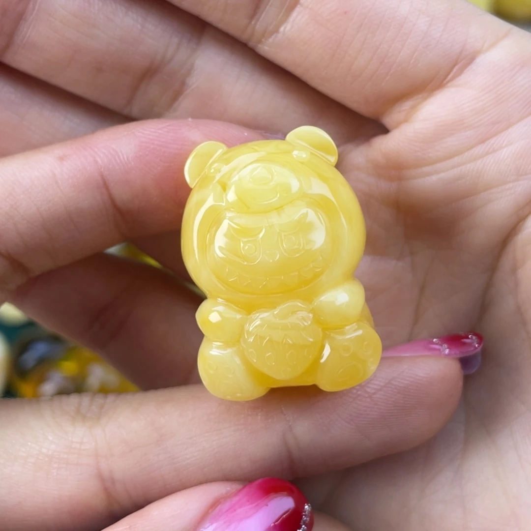 琥珀裸石未镶嵌?****?蜜蜡