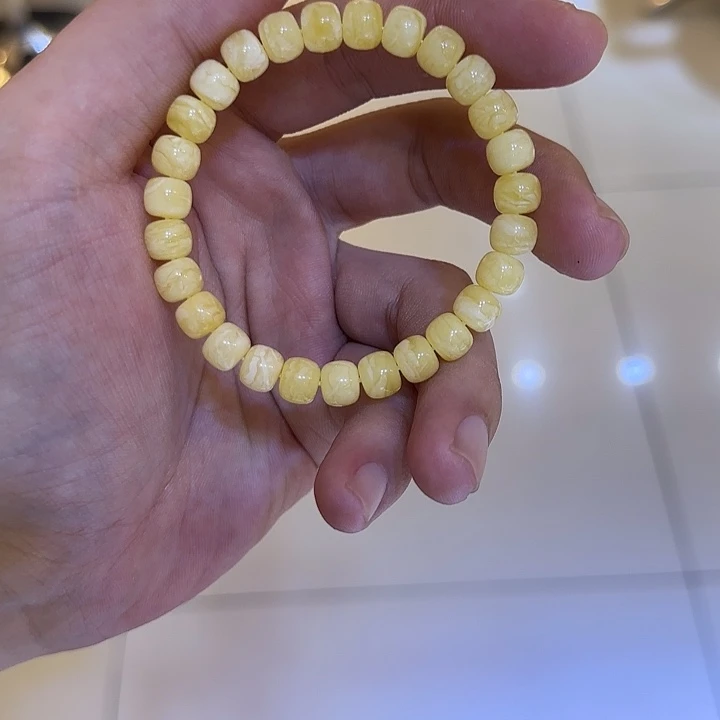 手链琥珀未镶嵌蜜蜡