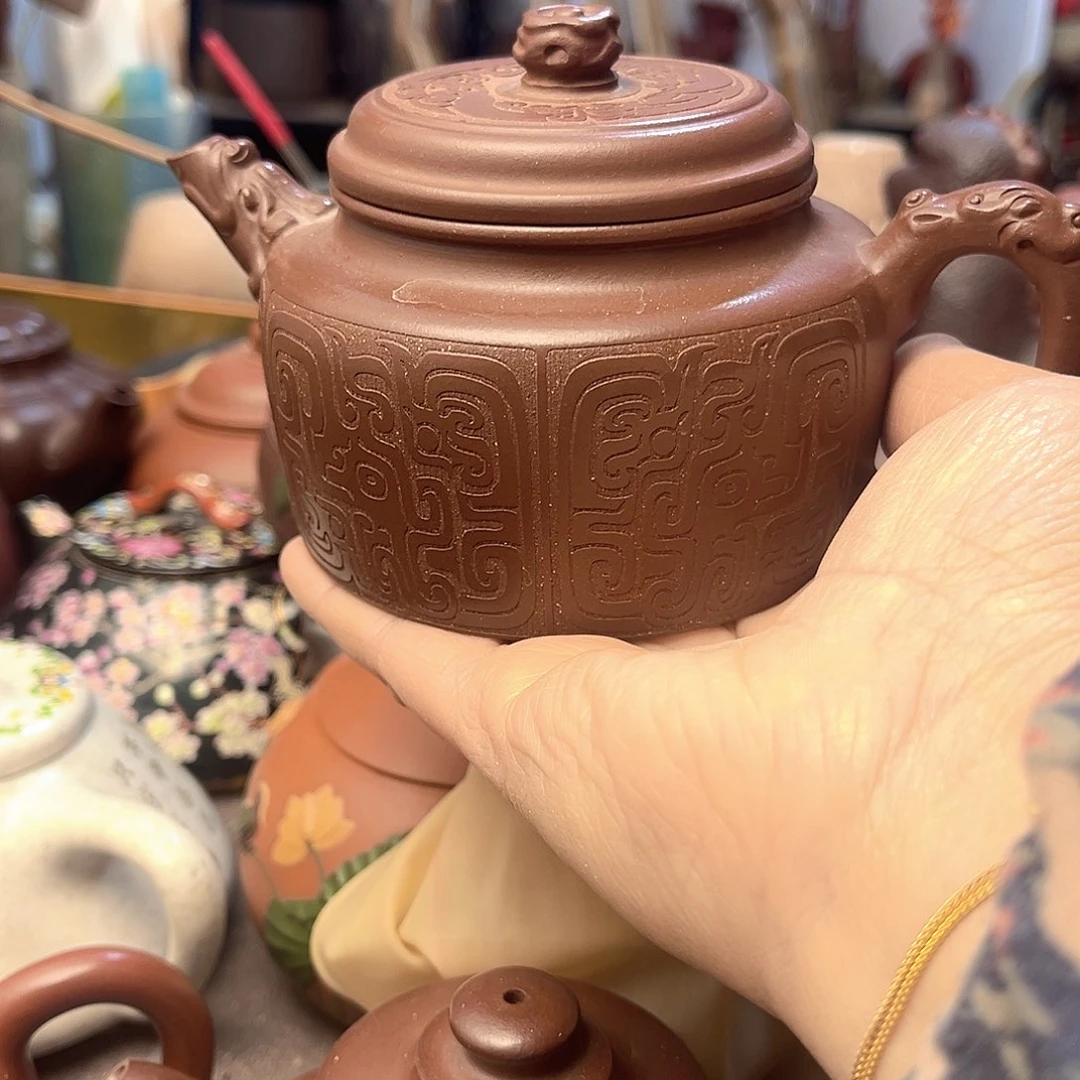 紫砂茶壶全手工制作