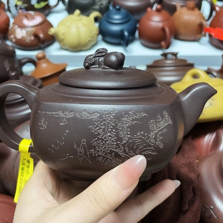茶壶紫砂380cc宜兴紫砂壶