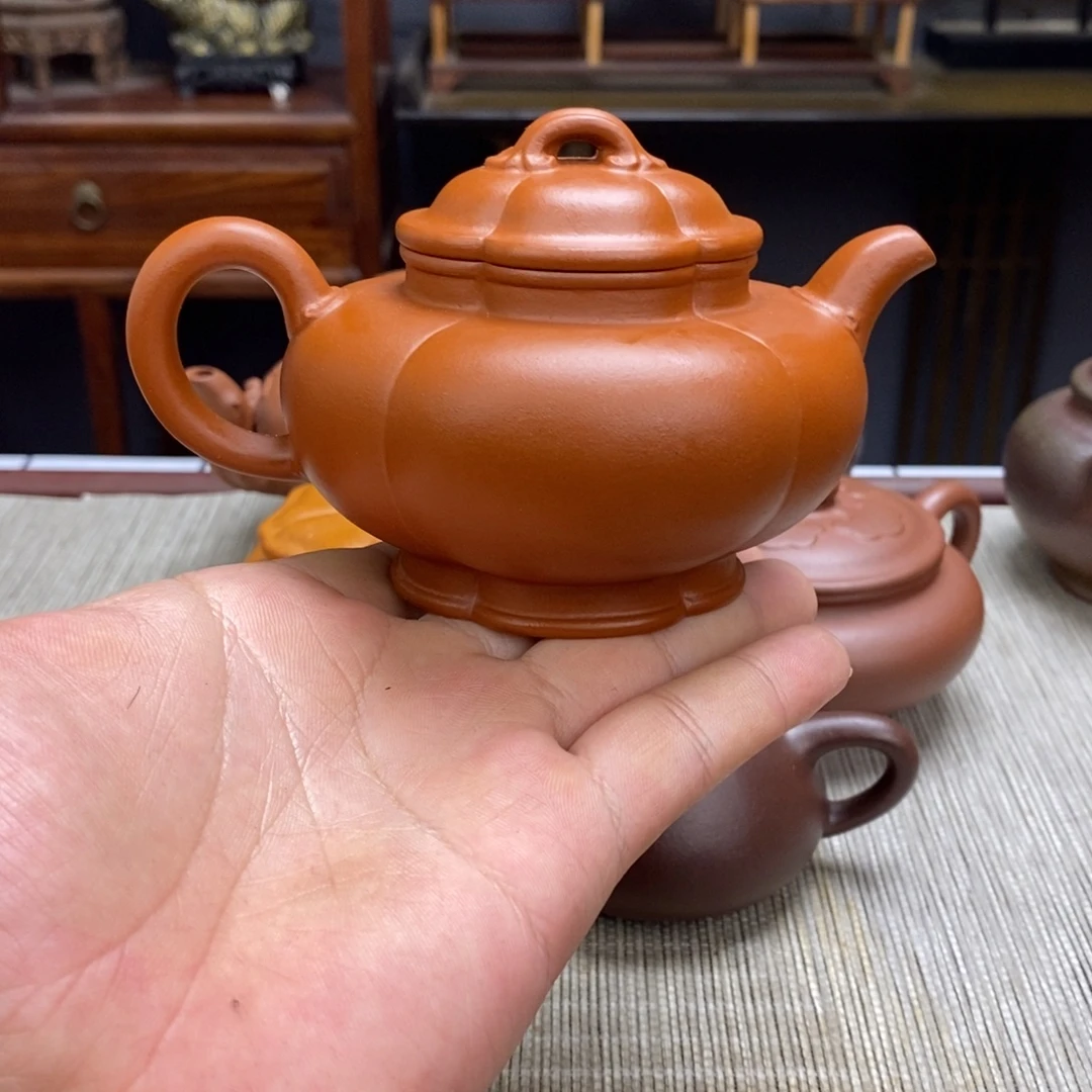 鸿***-茶壶朱泥容量220毫升