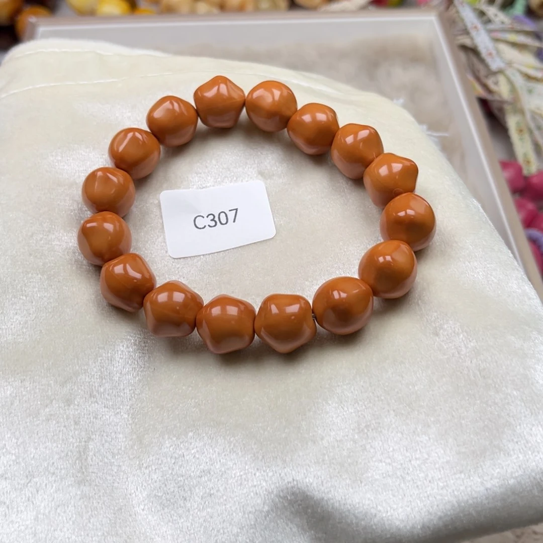 白玉菩提吊坠C****y通货c307猴头星星一串15m