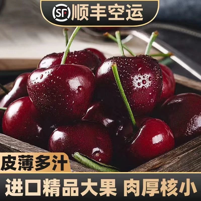 【顺丰空运】桑提娜车厘子智利进口空运单J新鲜水果G 内附果径卡