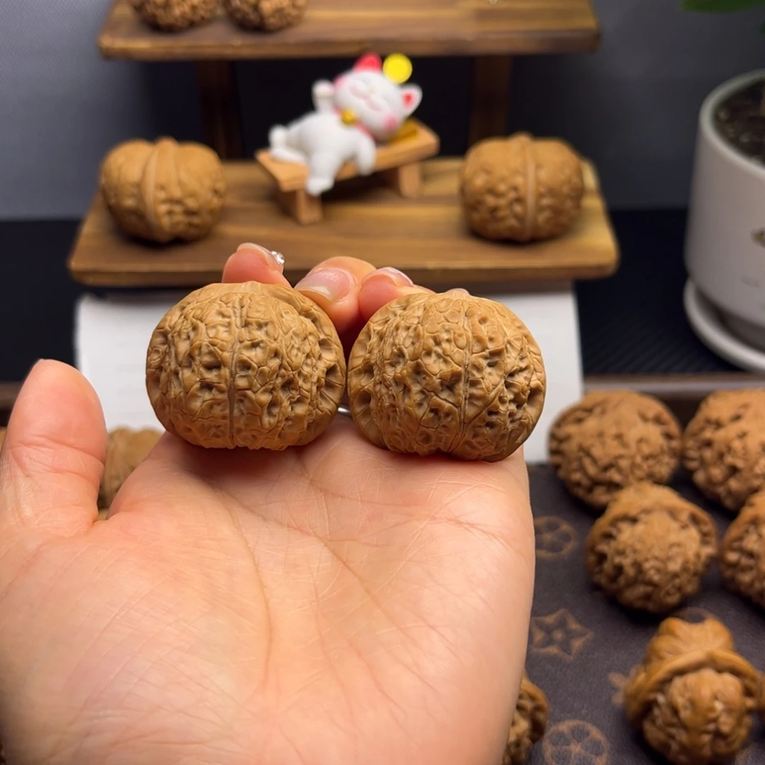 把件文玩核桃血麒麟 38 全品白茬