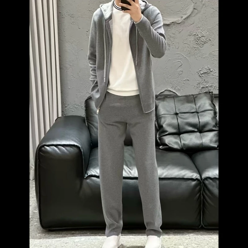 时尚高品质·连帽针织套装DL‖25早秋新款·轻奢系列