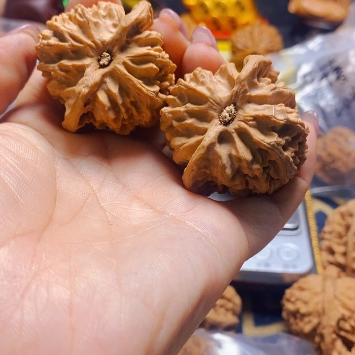 风***月文玩核桃把件苹果园