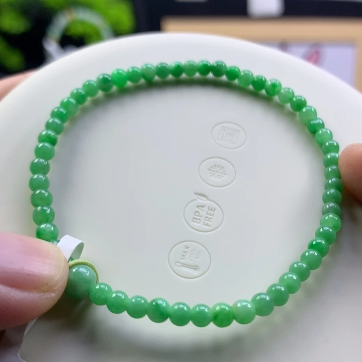 未镶嵌手串翡翠卡3.5