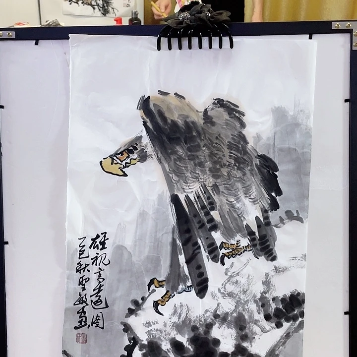国画张圣敏先生纯手绘作品