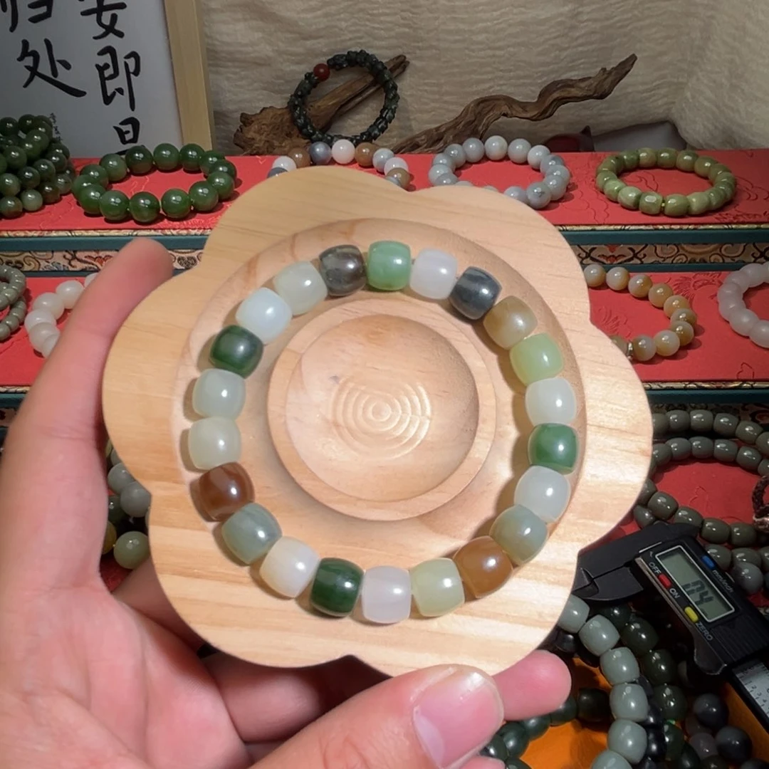 和田玉手链未镶嵌
