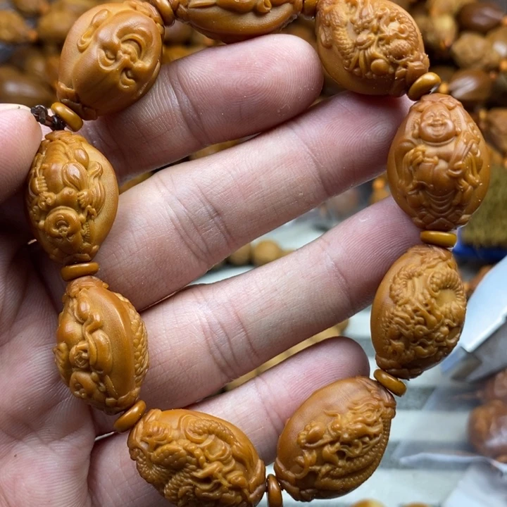 手串/手链橄榄核橄榄核雕工艺手串