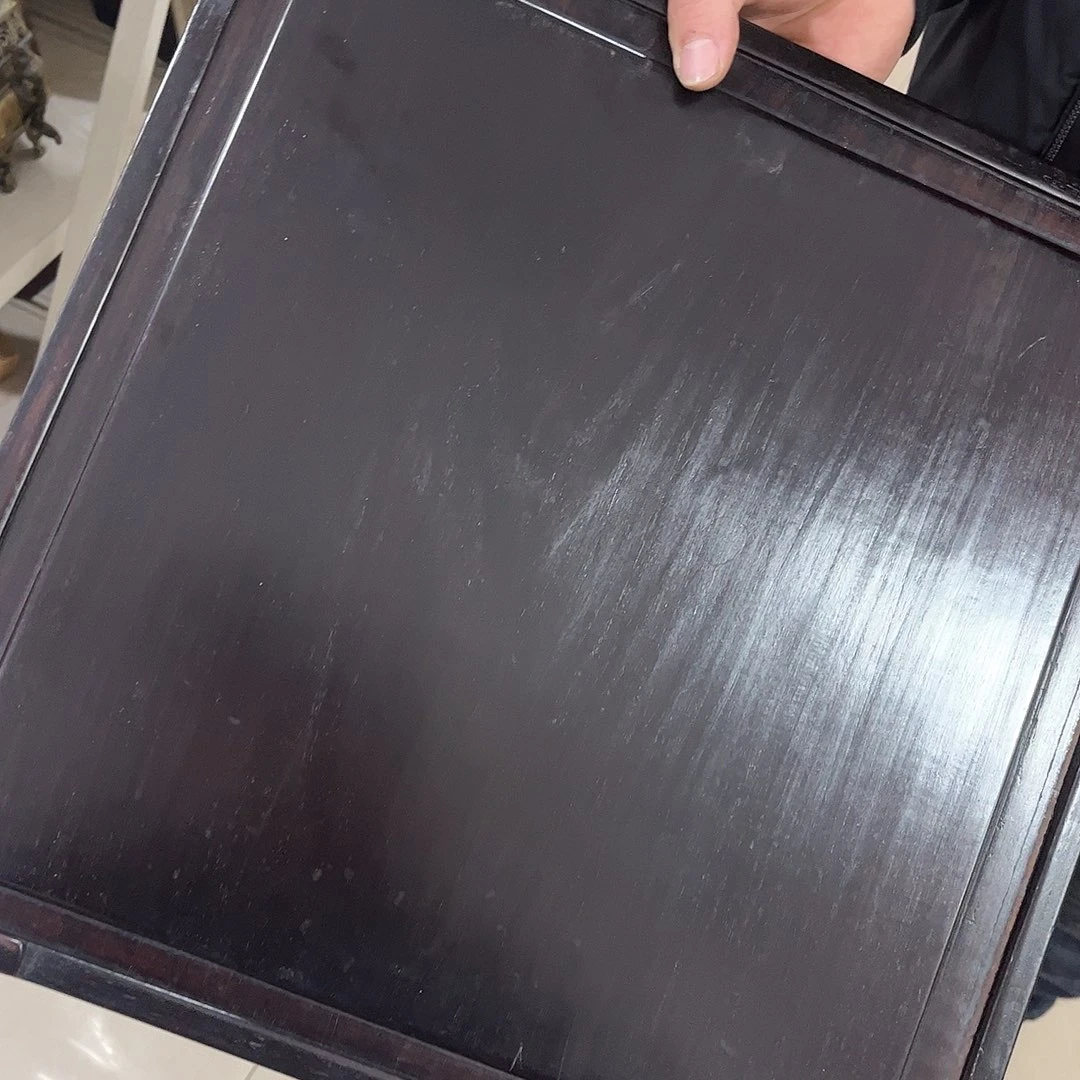 端景台红酸枝木类般若中古美术工艺品