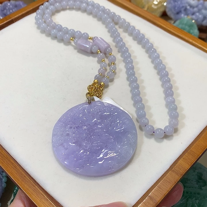 翡翠未镶嵌颈饰翡翠吊坠