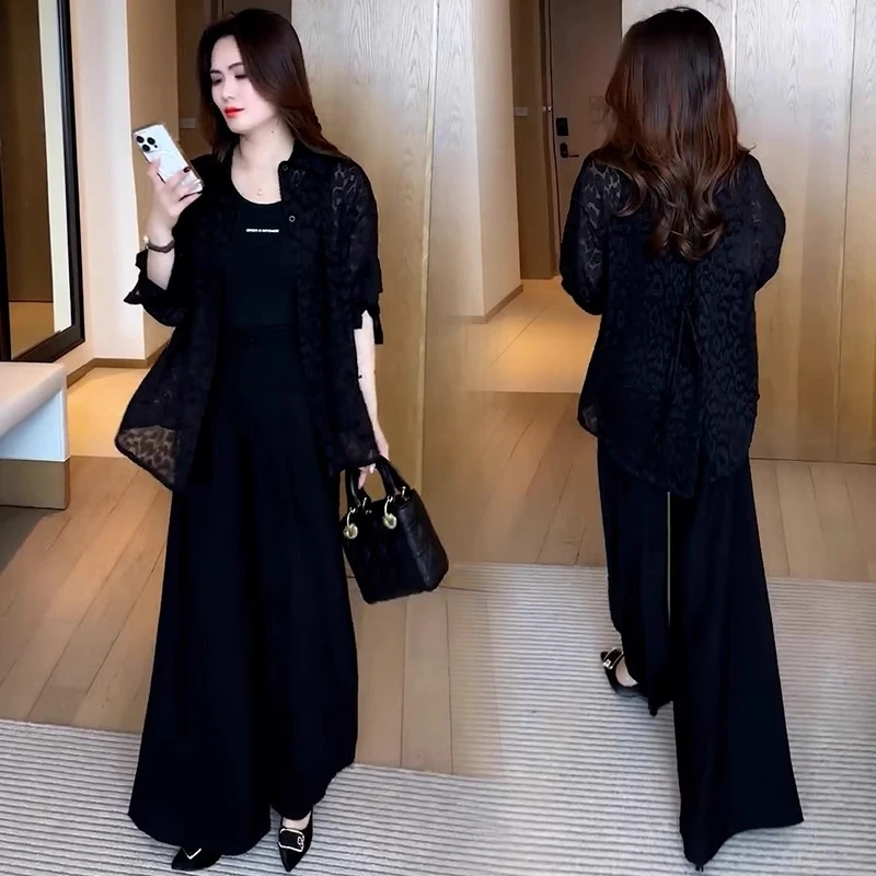 早春漂亮衣服长袖雪纺衬衫女春夏新款洋气休闲装设计感防晒衫外套