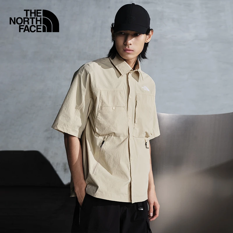 北面UE男短袖速干衣衬衫流光风透气春夏新款TheNorthFace|8CKC