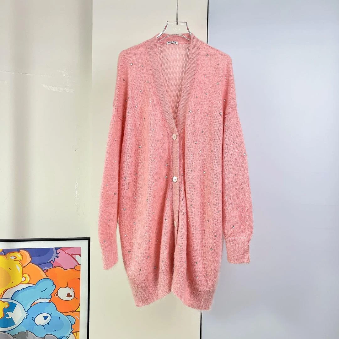 99新 MIU MIU/缪缪 毛衣开衫外套/42码/Xsp36120/公价13500