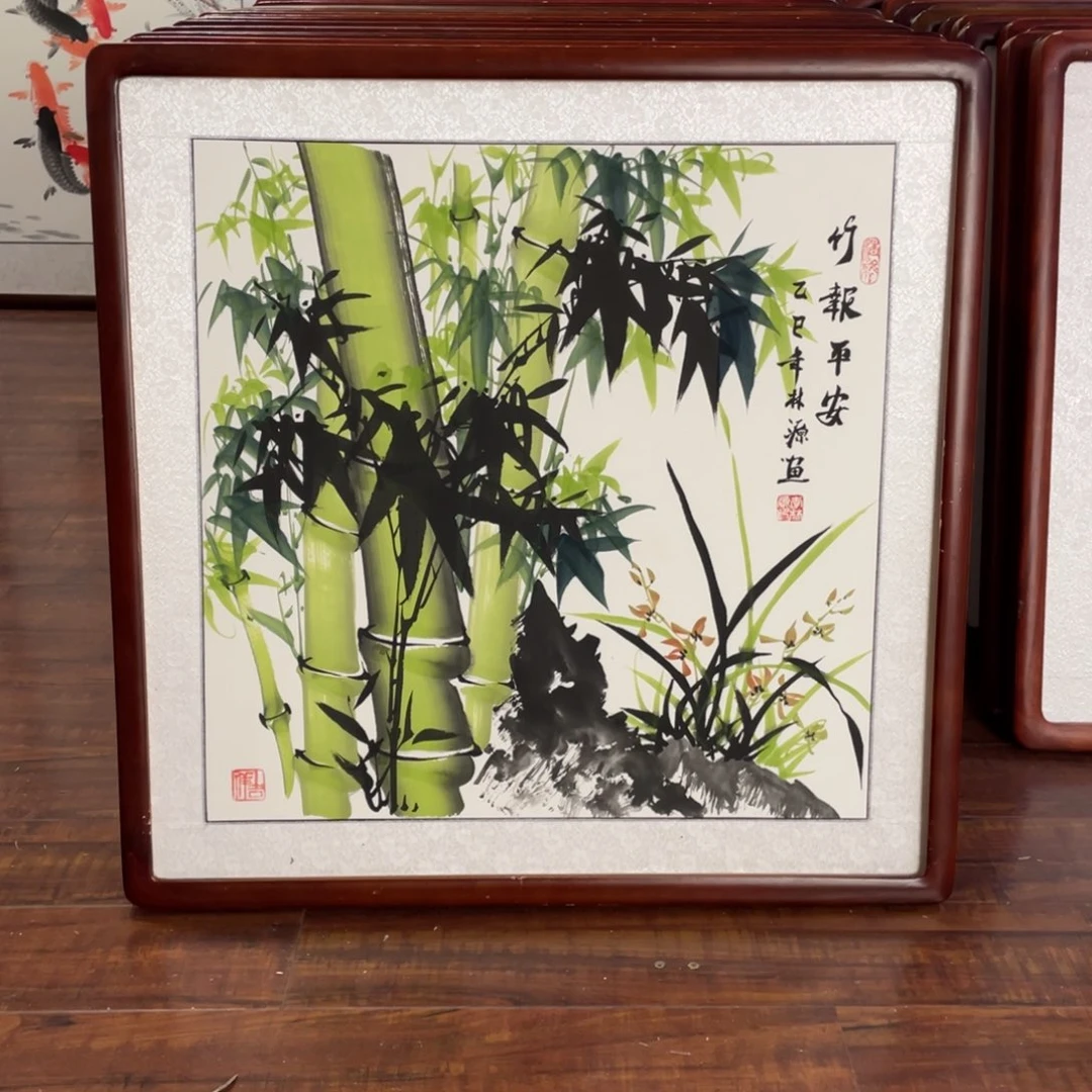 国画带框尺寸63*63厘米