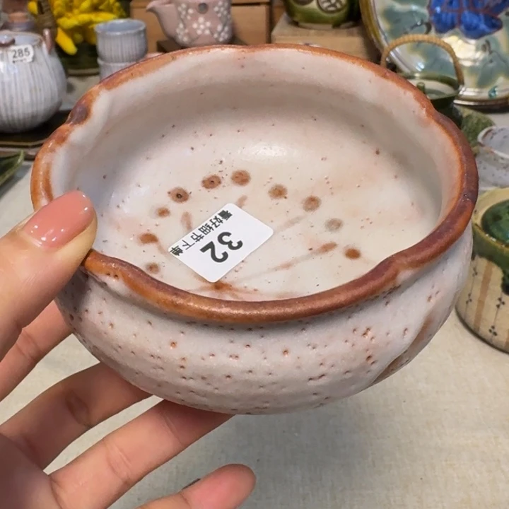 陶泥一个钵子好看的