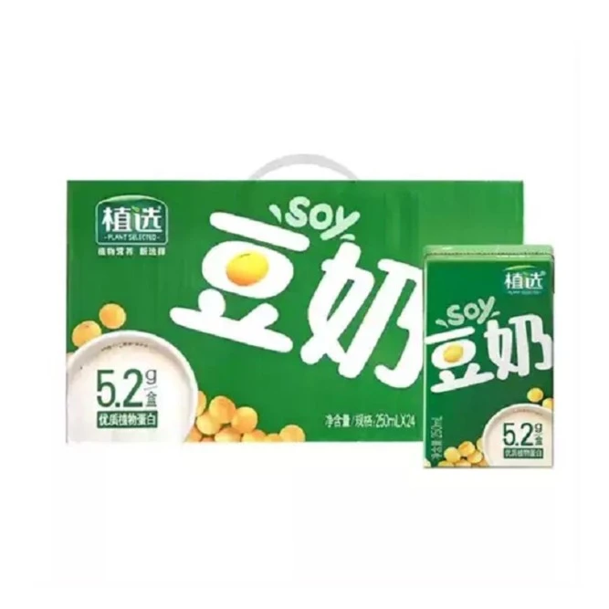 【喝到5月】植选豆奶6000ml(250ml*24盒)