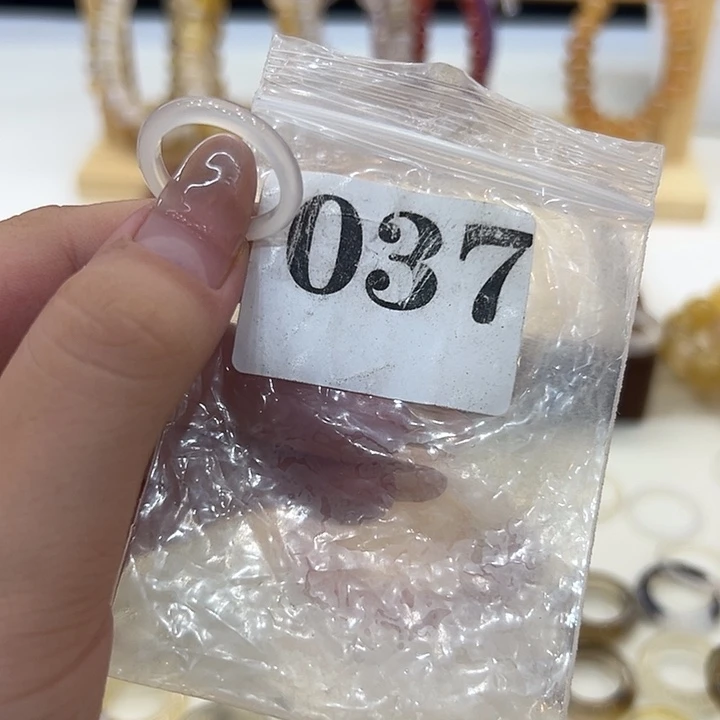 玛瑙/玉髓合金戒指37港15