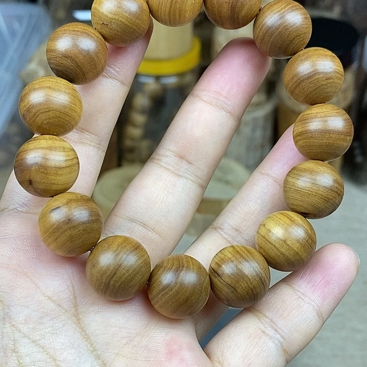 往***梦檀香木檀香木手串1.5