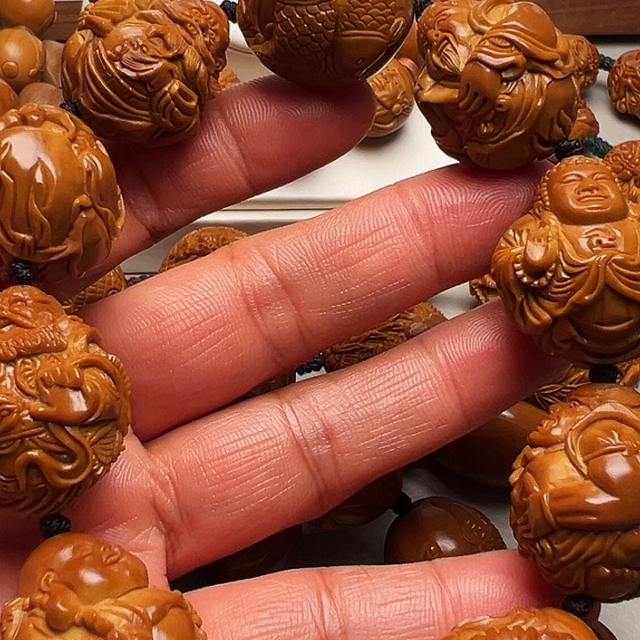 硕***哒手串/手链橄榄核群仙会