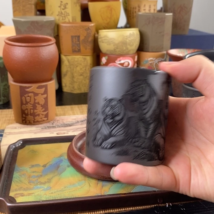 茶杯紫砂紫砂茶具