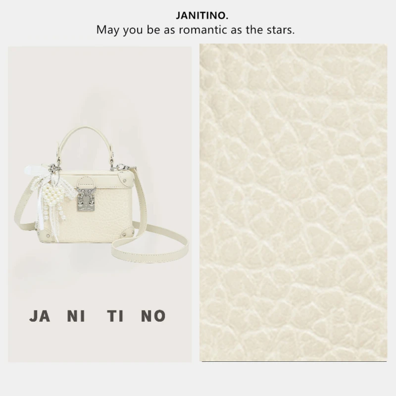 JANITINO/佳妮蒂诺当季新款时尚百搭简约手提单肩包286米白