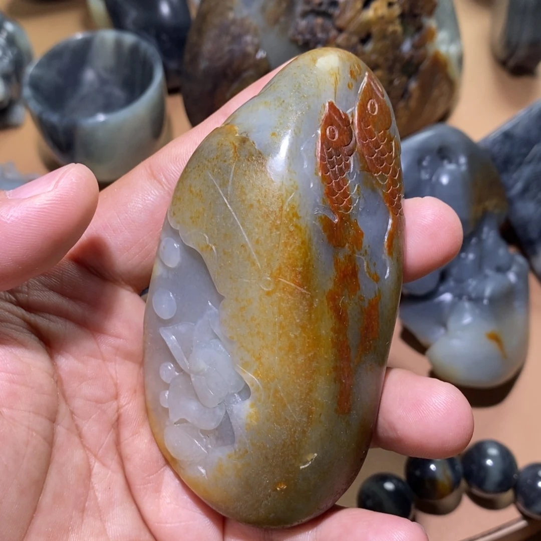 未镶嵌和田玉把件