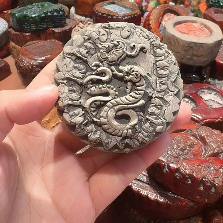 麻线鼓茶宠杯垫盖置